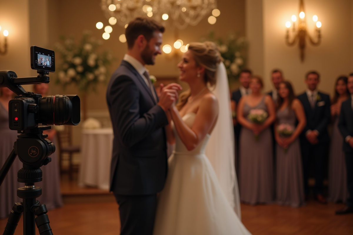 Drone mariage : vues aériennes pour un film spectaculaire