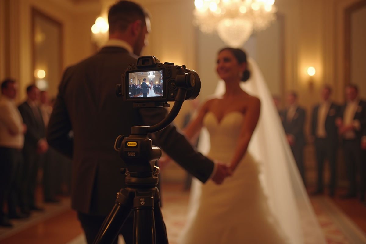 Filmer la soirée de mariage : réception, danse, fête