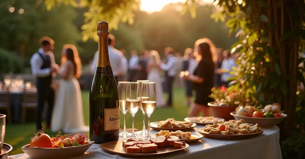 Durée vin d'honneur mariage : timing idéal et organisation 2026