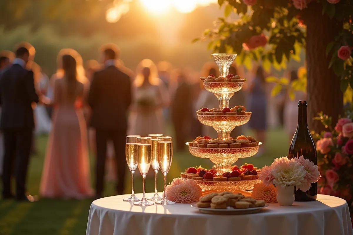 Idées vin d'honneur mariage : originalité et tendances 2026