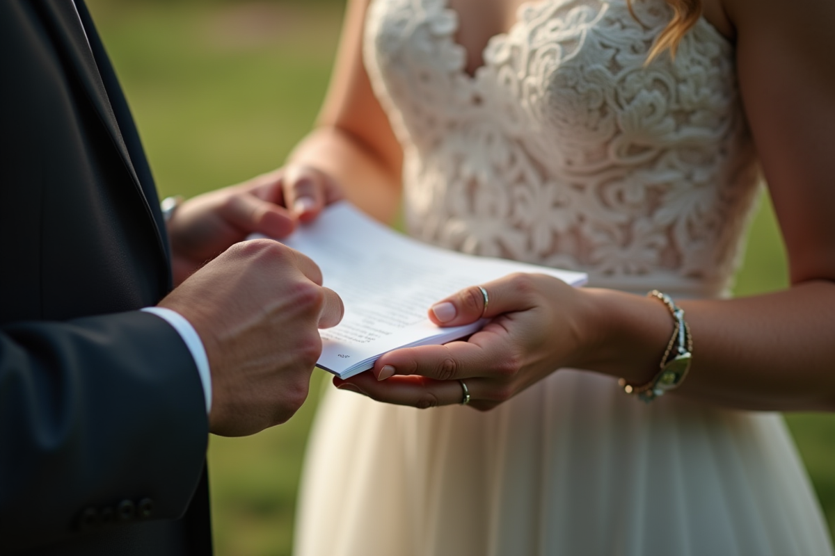 20 exemples de vœux de mariage inspirants pour 2026