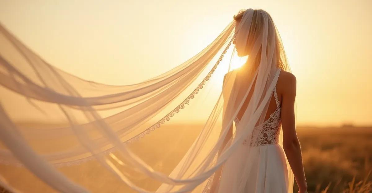 Alternatives au voile de mariée : cape, bijou de tête, fleurs