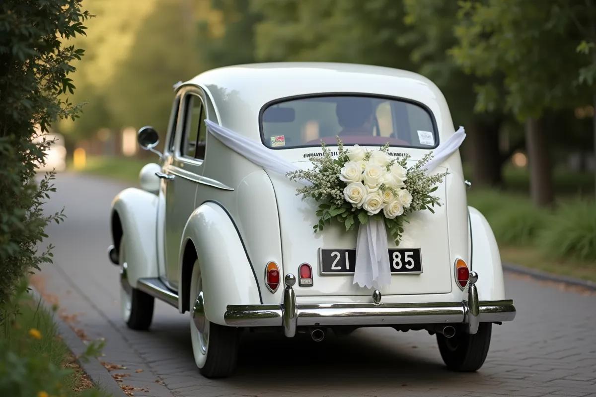 Illustration : Chauffeur voiture mariage : service professionnel et coordination