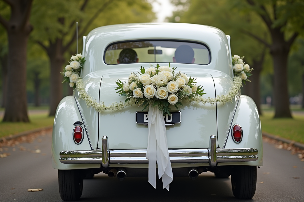 Photos voiture mariage : conseils et tarifs