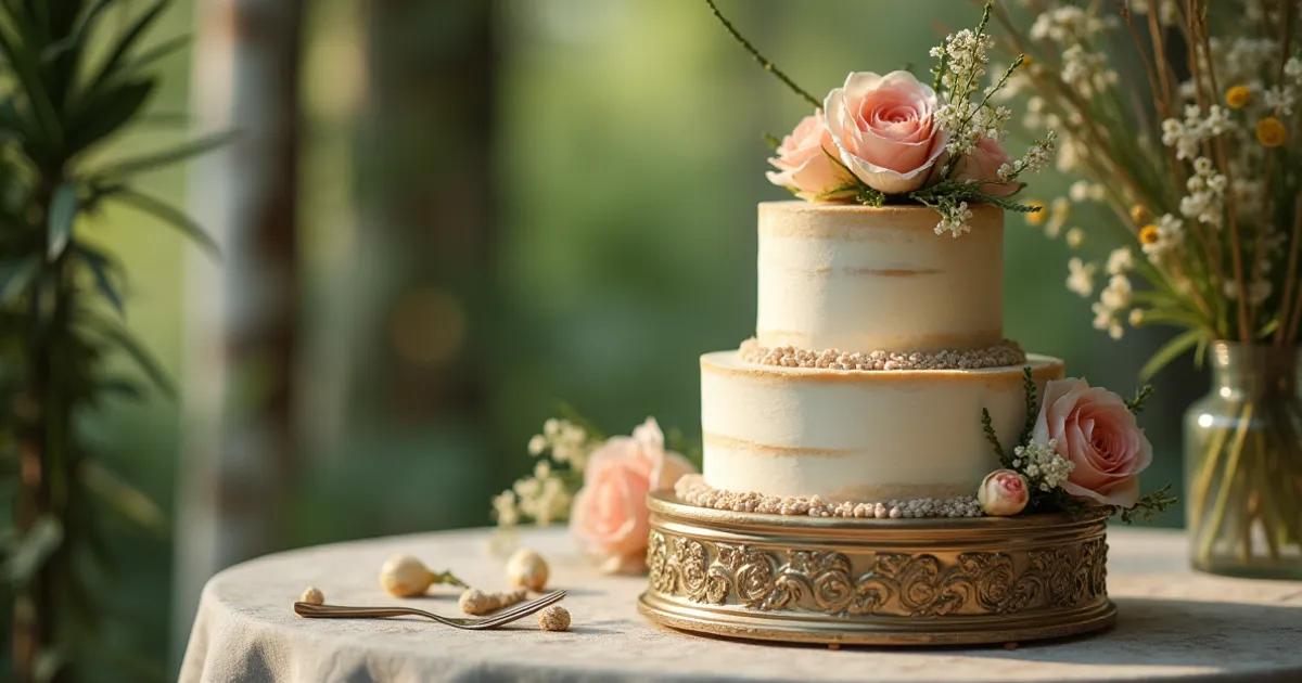 Wedding cake pour intolérants et allergiques : sans gluten, vegan, sans lactose