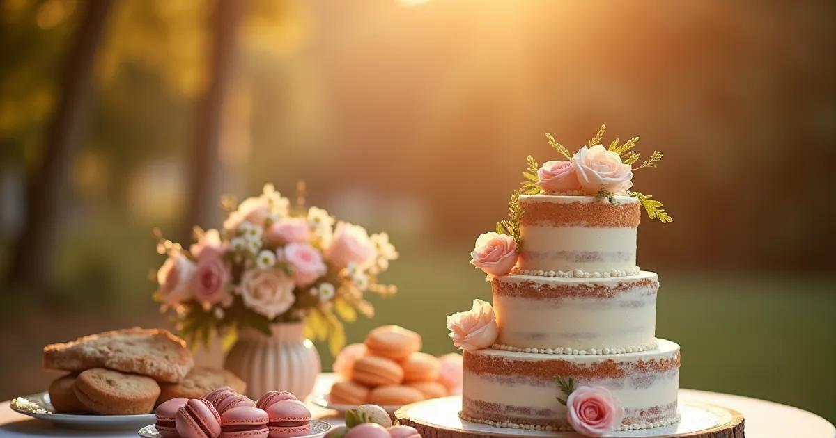Naked cake de mariage : tout savoir sur ce gâteau sans fondant