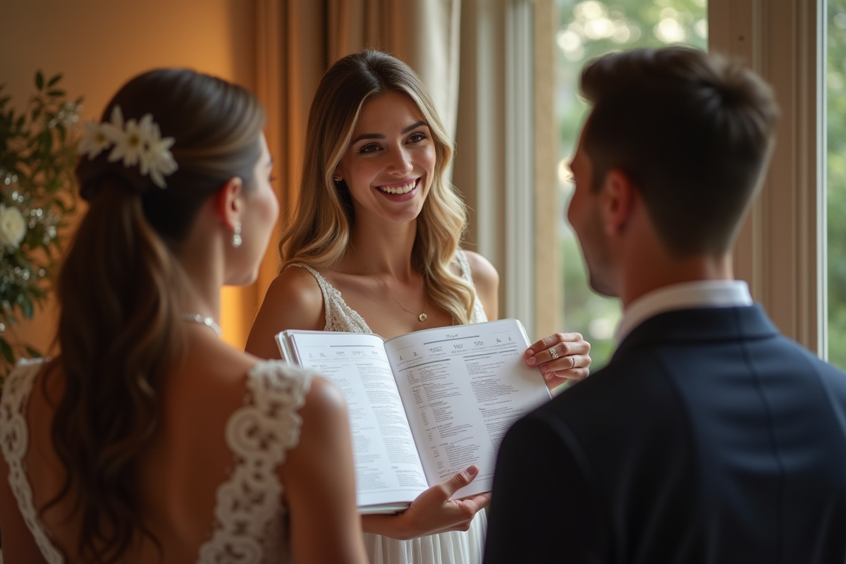 Formules wedding planner : complète, partielle ou jour J