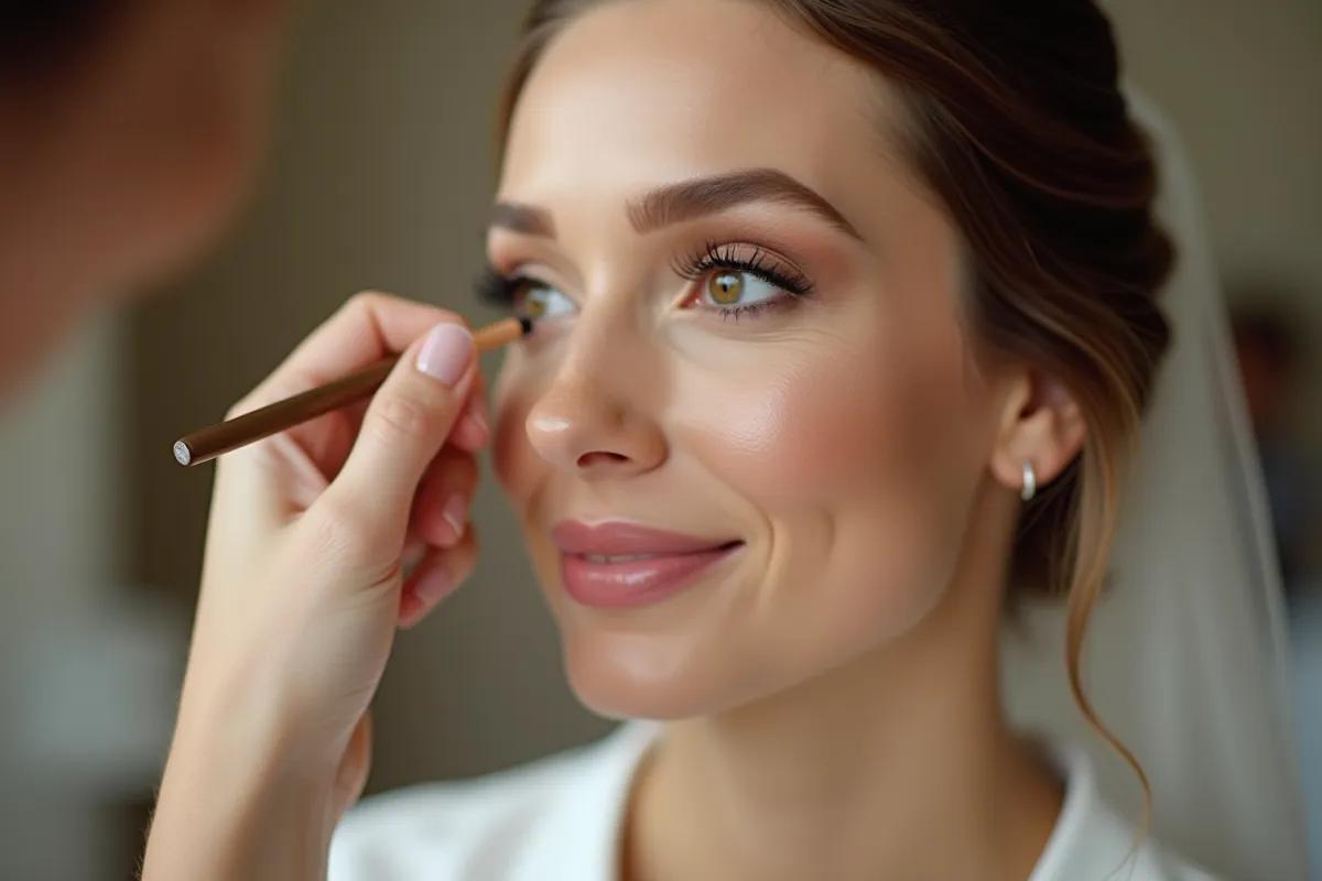 Maquillage waterproof mariage