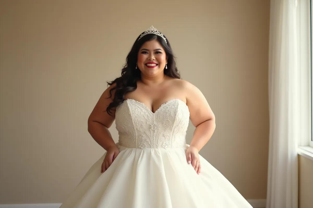 Robe de mariée grande taille